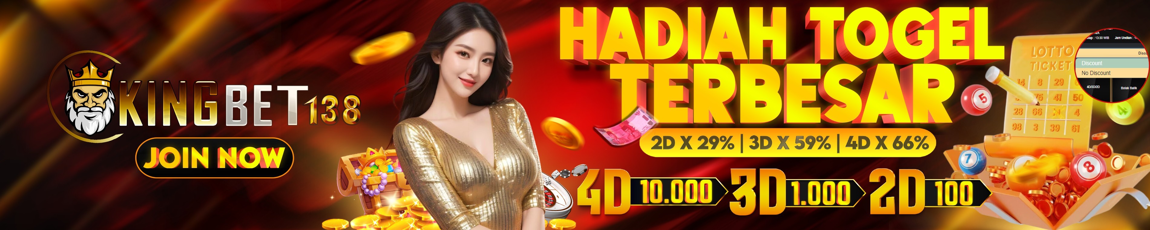 HADIAH TOGEL DISKON DAN FULL